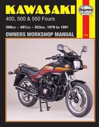 Kawasaki 400, 500 & 550 Fours (79 - 91) Av Haynes Publishing