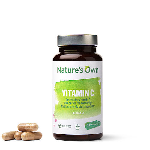 Natures Own Vitamin C 60 Kapsler