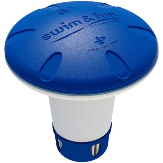 Swim & Fun 1567 Klordispenser med barnesikring