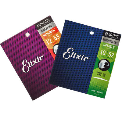 Elixir Acoustic/E-Guitar Bundle Elixir Acoustic/E-Guitar Bundle