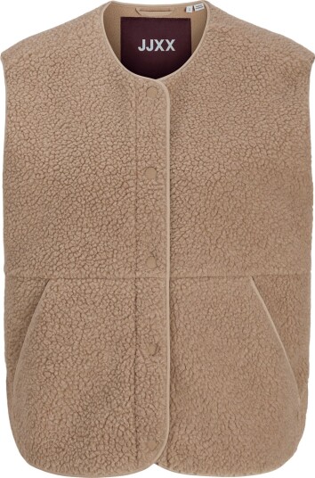 JJXX Jxvera Teddy Vest Otw Noos Beige XS