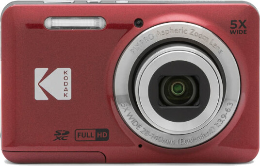 KODAK Digital Camera Pixpro FZ55 CMOS 5x 16MP Red KODAK Digital Camera Pixpro FZ55 CMOS 5x 16MP Red