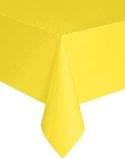 Unique Neon Gul Plastduk 137x274 cm