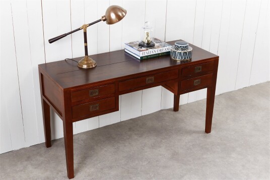 Centerville skrivebord, noble newport brown