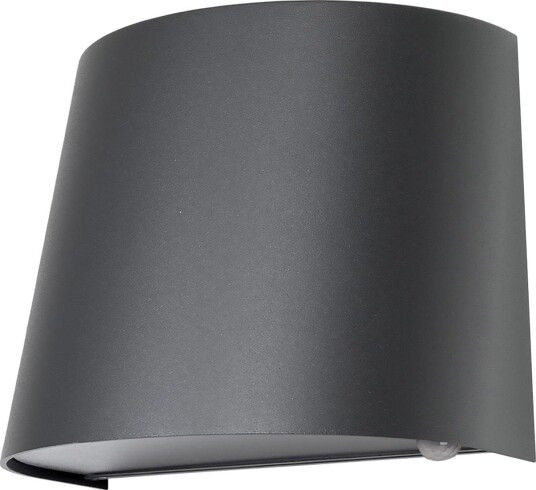 Westal Veggarmatur Mini Pir 9,5 w, 625 lm, Pir Antrasitt
