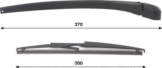 MAGNETI MARELLI 000723180477 Viskerarmsett, vindusspyling