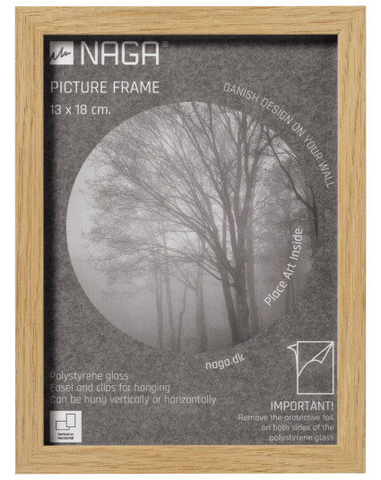 Fotoramme Egetræ 13X18 Cm Egetræ
