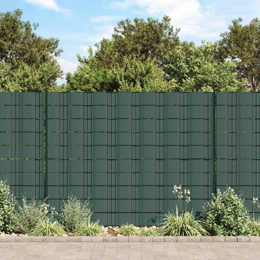 Hageskjerm PVC 70x0,19 m grønn