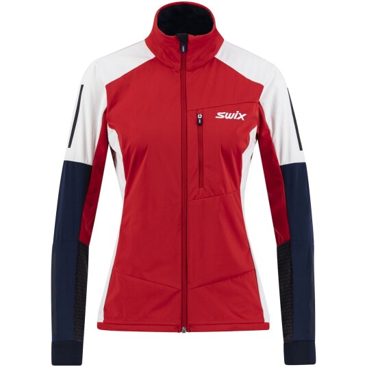 Swix Dynamic Jacket Dame Swix red L