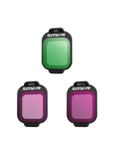 Sunnylife CPL/ND8/ND16 Filter Set For DJI Flip