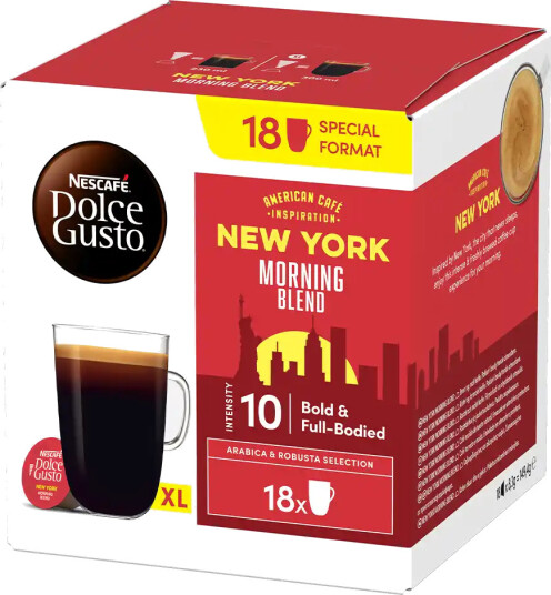 Nescafé | New York Morning Blend 18 kapsler til Nescafé Dolce Gusto