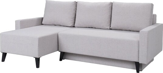 Oviedo Hjørnesofa Svart Høyglans
