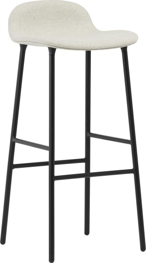Normann Copenhagen Form Barkrakk 75 cm Sort Stål/Main Line Lin MLF20 Normann Copenhagen Form Barkrakk 75 cm Sort Stål/Main Line Lin MLF20