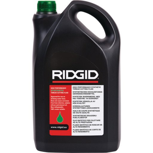 Ridgid Syntetisk Skjæreolje 5L for Drikkevannsinstallasjoner Ridgid Syntetisk Skjæreolje 5L for Drikkevannsinstallasjoner