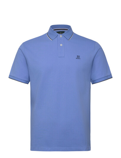 Hackett London Heritage H Tipped Polo Blue XXL Hackett London Heritage H Tipped Polo Blue XXL