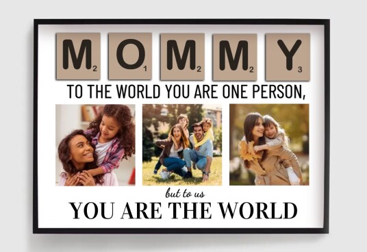 Personlig Plakat Mamma Kjærlighet
