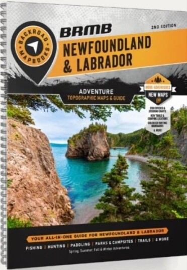 Kart Newfoundland & Labrador Backroad Kartbok
