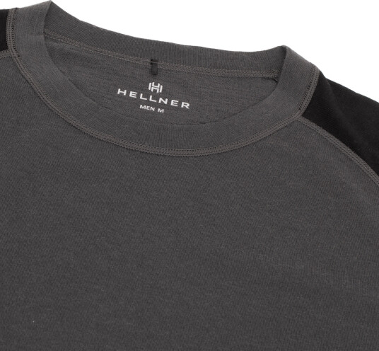 Hellner Men's Nieras Merino Top 2.0 Phantom/Black Beauty L