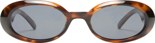 Le Specs Work It Dark Tort With Polarised Smoke Mono Lens