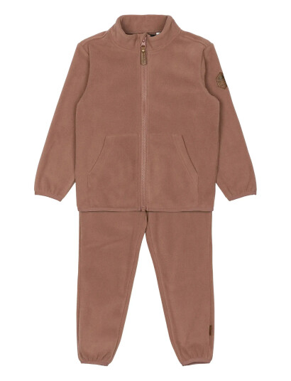 Mikk line Fleece Set Coral 128