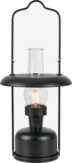 Markslöjd Oppladbar bordlampe Fanos B/O Svart Bordlamper
