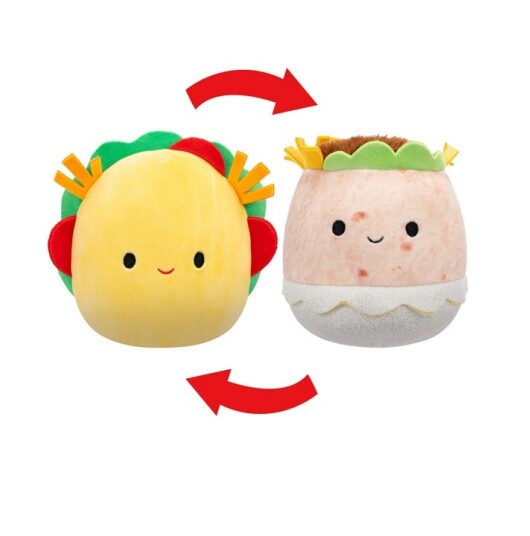 Squishmallows P20 Flip A Mallows Tex Taco/Bernardo Burrito Squishmallows P20 Flip A Mallows Tex Taco/Bernardo Burrito