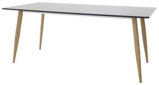 Venture Design Polar spisebord Svart 180 x 90 cm Svart Venture Design Polar spisebord Svart 180 x 90 cm Svart