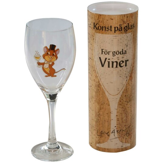 Lasse Åberg Vinglass Jubileum 29 cl Muserande Lasse Åberg Vinglass Jubileum 29 cl Muserande