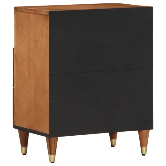 Nattbord 50x33x62 cm heltre mango 358294