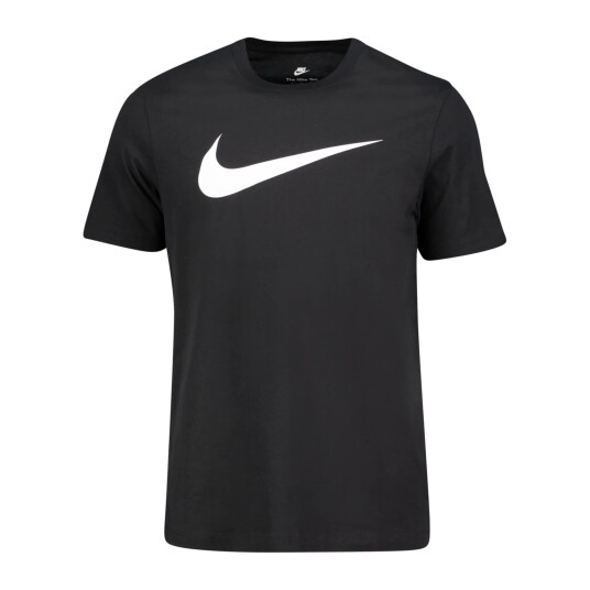Nike Swoosh T-Shirt, t-skjorte, herre BLACK/WHITE