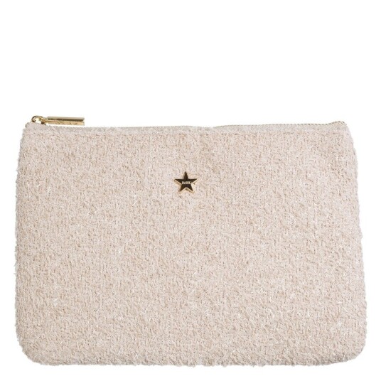 DARK Tweed Small Pouch Sand DARK Tweed Small Pouch Sand