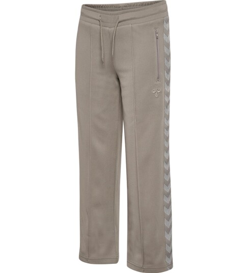 Hummel Hmljr Wide Leg Poly Tape Pants Beige 164 Hummel Hmljr Wide Leg Poly Tape Pants Beige 164