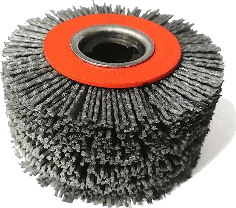 Skivebørste Ø 100X48x19 Mm Med Slipefiber Og Drivhull Ø 19 Mm