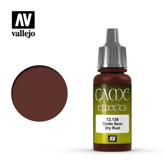 Vallejo Game Color Dry Rust Effects 17ml (72.136)