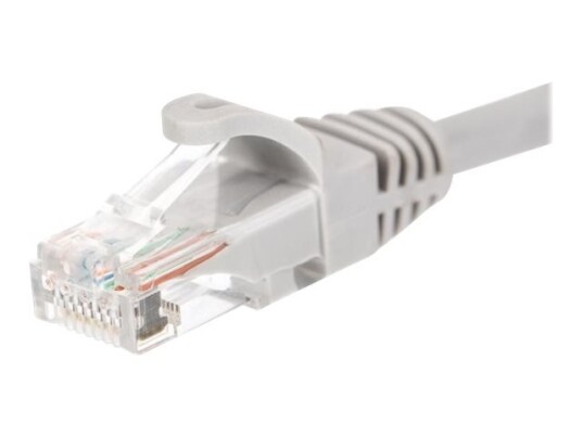 Netrack Koblingskabel Rj-45 Hann Til Rj-45 Hann 2 M Utp Cat 5E Formstøpt Uten Hindringer Grå
