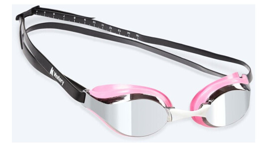 Watery Elite svømmebriller Poseidon Mirror Rosa/sølv Konkurranse / trening svømmebriller Bedst i test Watery Elite svømmebriller Poseidon Mirror Rosa/sølv Konkurranse / trening svømmebriller Bedst i test