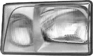 VAN WEZEL 3025977 Lykteglass, hovedlys