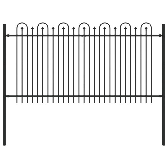 Spikertrekk Bueseger Dronten Svart 200 x 150 cm