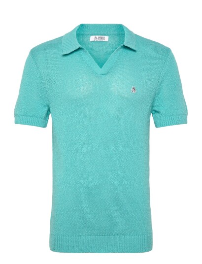 Original Penguin 5Gg Slub Jrsy Johnny   Blue   XL