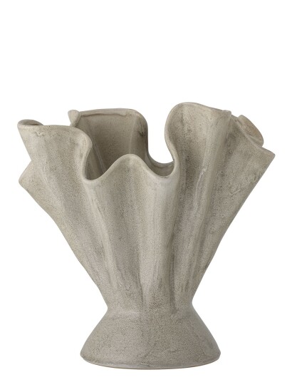 Bloomingville Plier Vase Beige NATURE H29CM