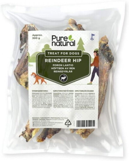 Purenatural Hoftebein Reinsdyr 300 g