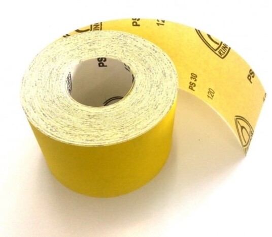 Klingspor Rulle På Papir Bakgrunn Ps30d 115Mm, Tykkelse 320 (50Mb)