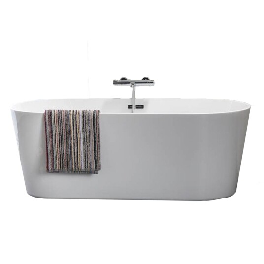 Alterna Myday Frittstående Badekar Hvit / 158cm Alterna Myday Frittstående Badekar Hvit / 158cm