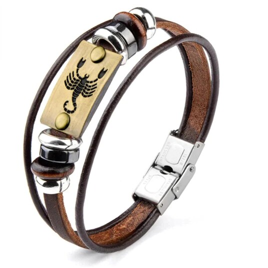 Vintage Stjernetegn Armbånd Skorpionen Vintage Stjernetegn Armbånd Skorpionen