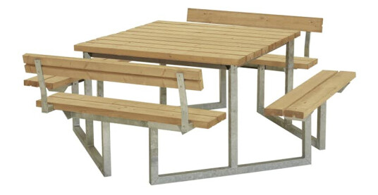 Piknikbord PLUS Twist 204 cm ThermoWood Piknikbord PLUS Twist 204 cm ThermoWood