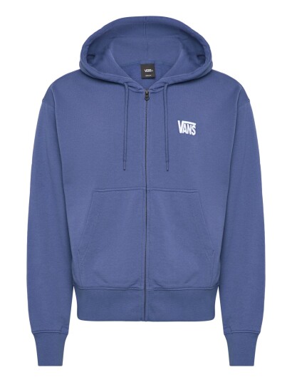 VANS Stretch Logo Full Zip Blue XS VANS Stretch Logo Full Zip Blue XS