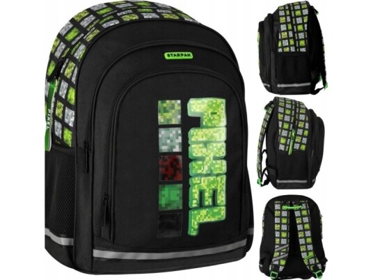 Pixel Ryggsekk Grønn 527187 Stk-14 Starpak