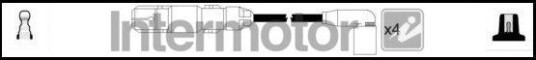 Tennplugg kabelsett INTERMOTOR 73952