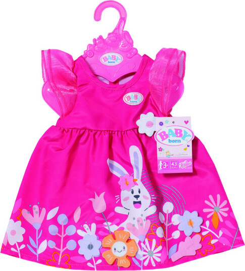 Zapf Creation BABY BORN BLOMSTERKJOLE 43CM Zapf Creation BABY BORN BLOMSTERKJOLE 43CM