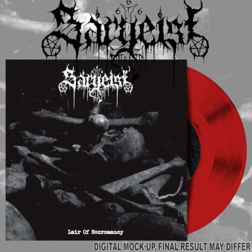 Sargeist  Lair Of Necromancy  LP/Vinyl